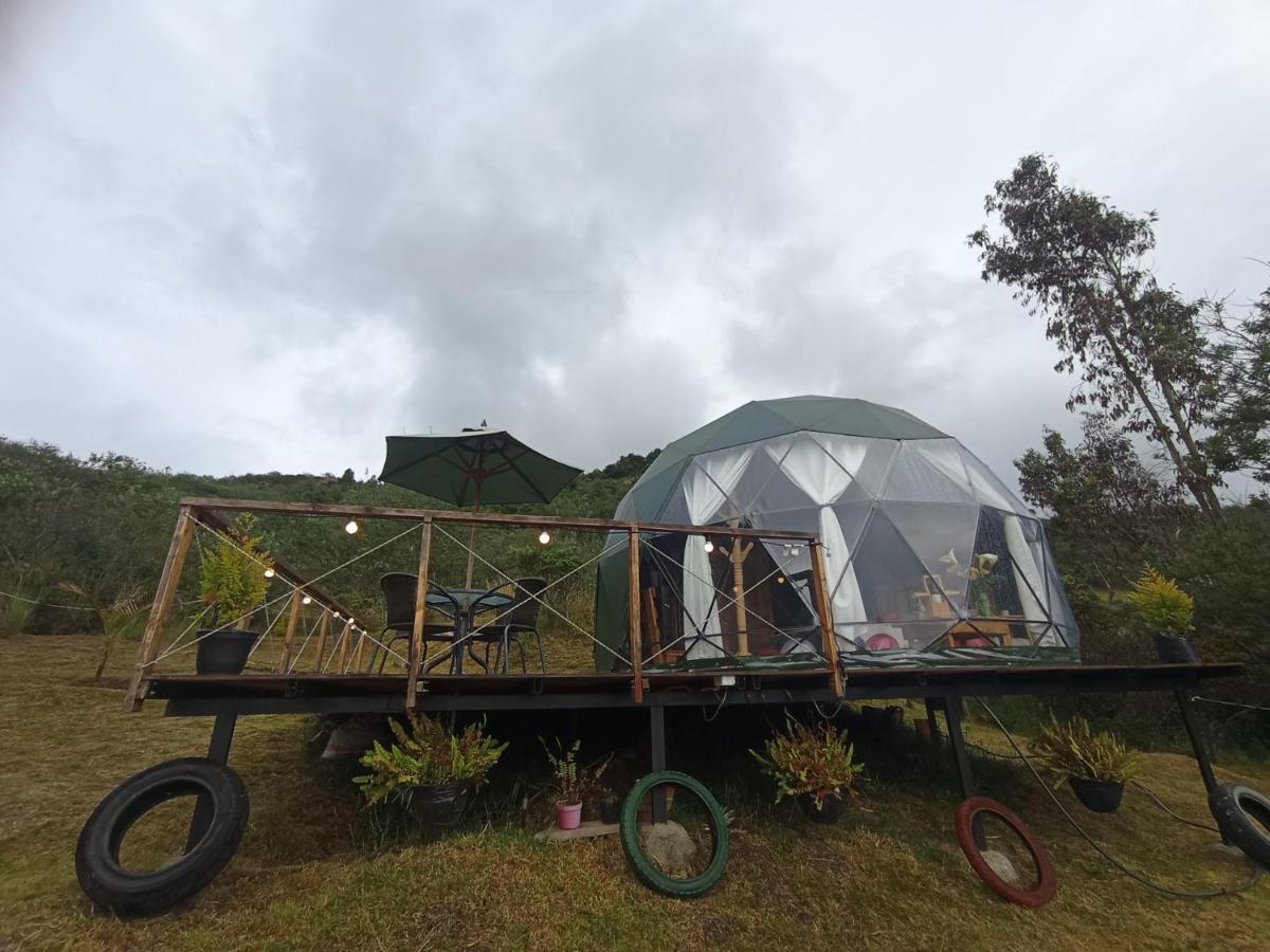 Готель Glamping El Refugio Ґуатавіта Екстер'єр фото